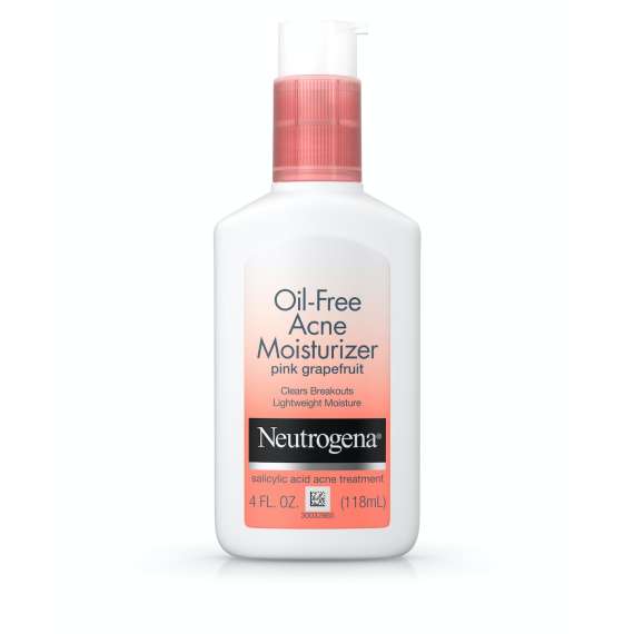 Buy Neutrogena 118ml Oil Free Pink Grapefruit Acne Face Moisturizer with Salicylic Acid in [storefront]