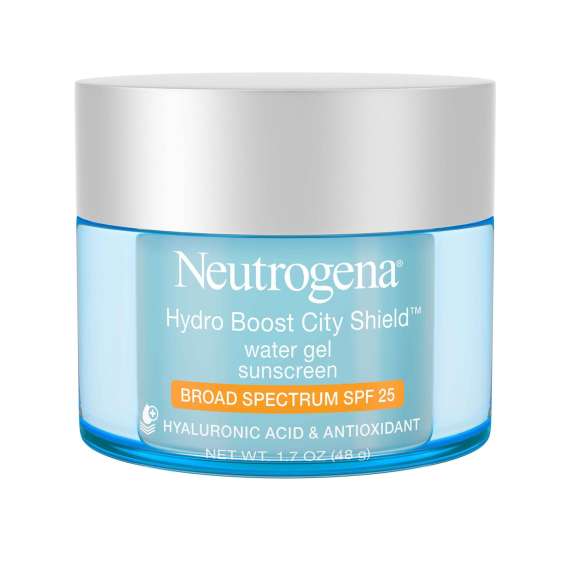 Buy Neutrogena 48g Hydro Boost City Shield™  Water Gel Moisturiser with Broad Spectrum SPF 25 in [storefront]