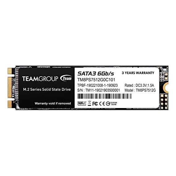 Buy Team Group M.2 SATA III 512GB Internal SSD in [storefront]
