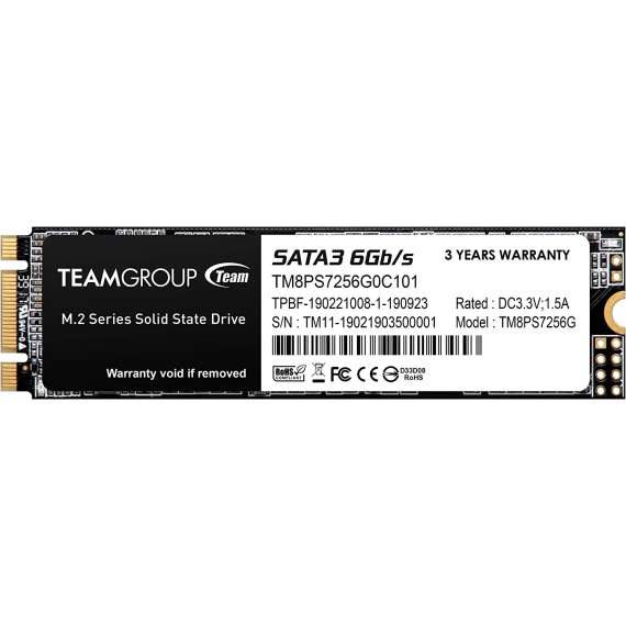 Buy Team Group M.2 SATA III 256GB Internal SSD in [storefront]