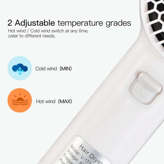 Buy Svavo  V-171-1 1300W Bathroom Ionic Hair Dryer in [storefront]