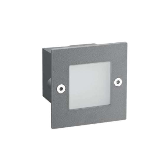 Buy Tronic LL 4926-DG-WW Square Dark Grey 2 Watts Step Light in [storefront]