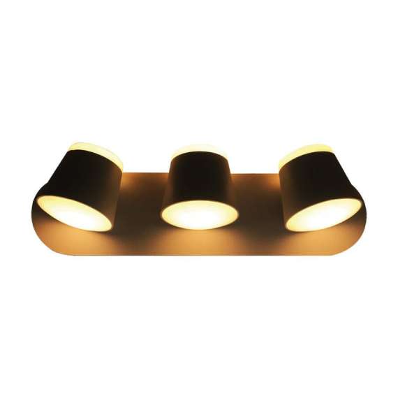 Buy Tronic  LL 6203-20-BK-WW 360 Degrees 3 Way LED Wall Lamp in [storefront]