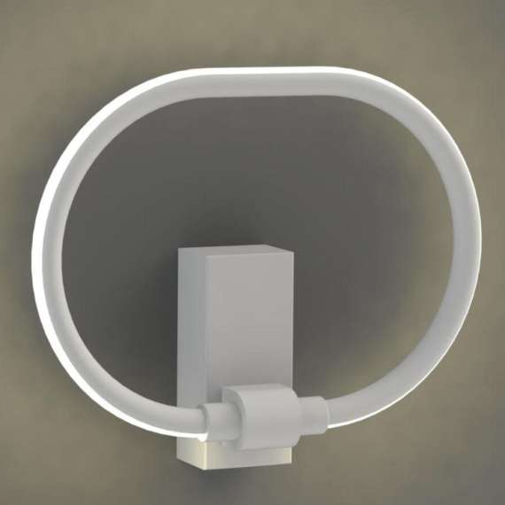 Buy Tronic WH 9026-MBF01E-DL Oval Simple LED Daylight Wall Light in [storefront]