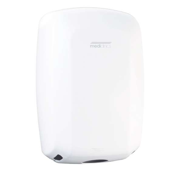 Buy Mediclinics Machflow White Steel Auto Hand Dryer in [storefront]