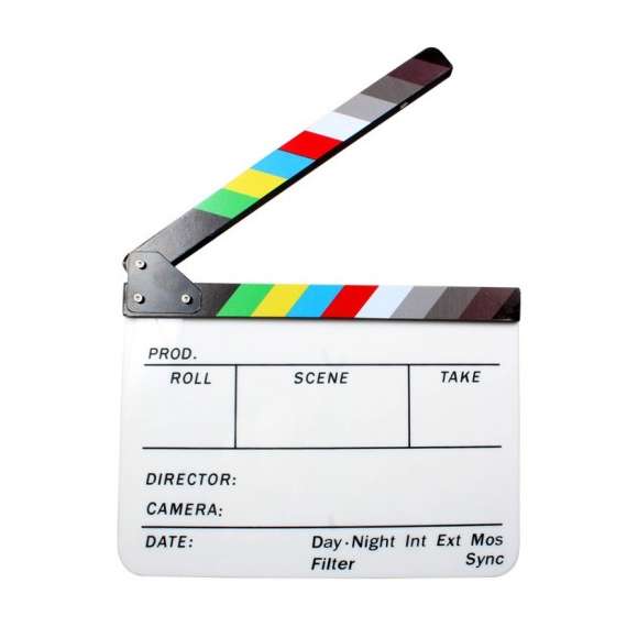 Buy Generic Colored Acrylic Clapper Board Slate in [storefront]