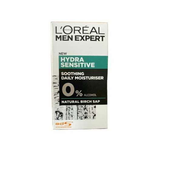 Buy L'Oréal Men Expert Hydra Sensitive 0% Alcohol Soothing Daily Moisturiser in [storefront]