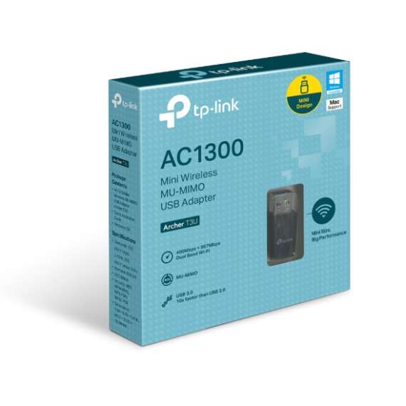 Buy TP-Link  Archer T3U AC1300 Mini Wireless MU-MIMO USB Adapter in Kenya