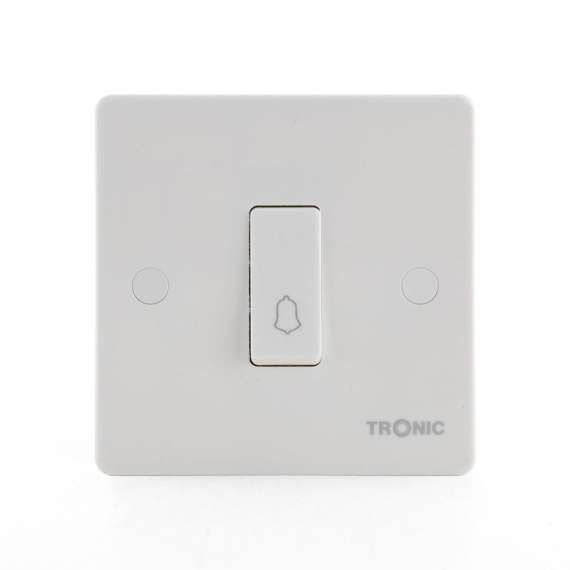 Buy Tronic TRK 5180 Slim Doorbell Switch in [storefront]