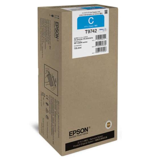 Buy Epson T9742XXL Cyan Ink Cartridge in [storefront]