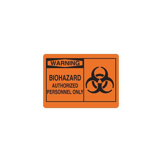Buy Biohazard Authorized Personnel Only Sign in [storefront]