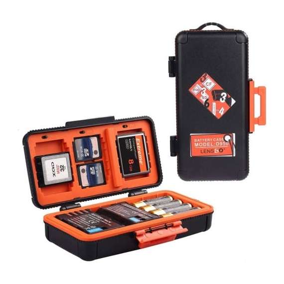 Buy Lensgo Battery & Memory Card Hard Protector Case in [storefront]