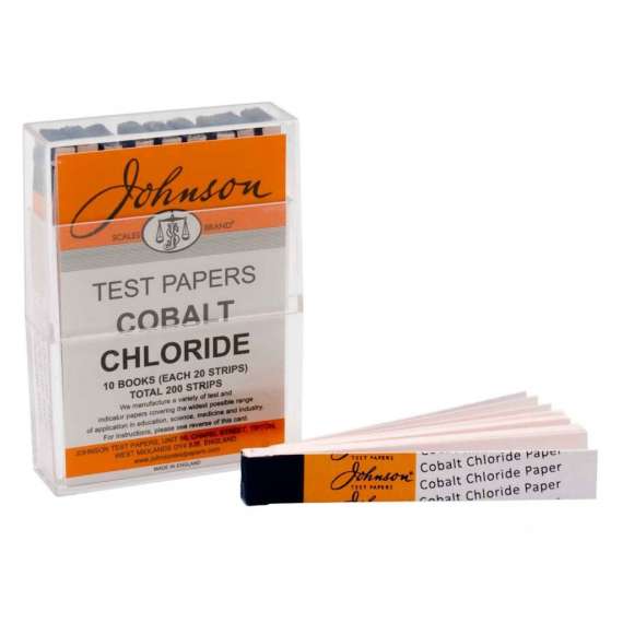 Buy Johnson Cobalt Chloride Paper 200 Leaves Lab Reagent in [storefront]