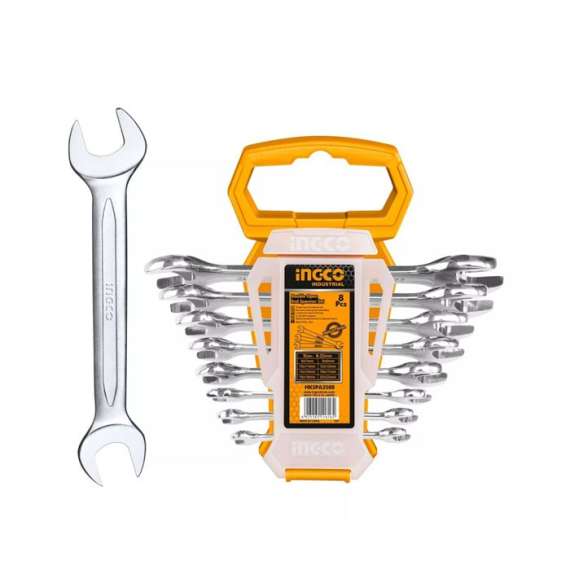 Buy Ingco HKSPA2088 8pcs Double Open End Spanner Set in [storefront]