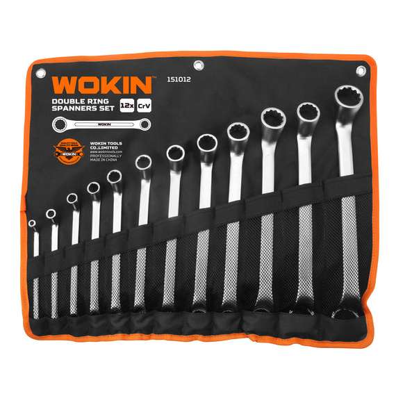 Buy WOKIN 151012 12pcs Double Ring Wrench Set in [storefront]