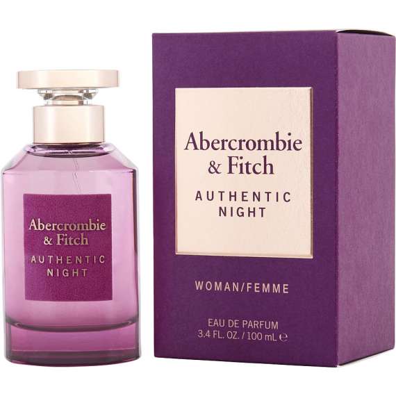 Buy Abercrombie & Fitch Authentic Night Edp 100ml Women Perfume in [storefront]