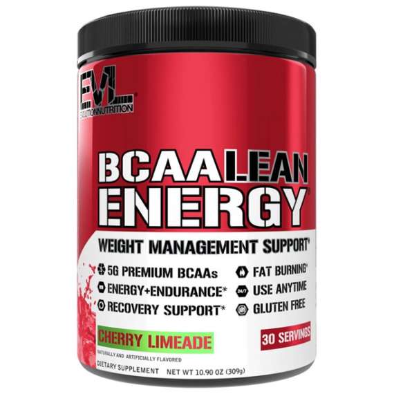 Buy EVL BCAA Lean Energy 330g 30Servings Powder in [storefront]