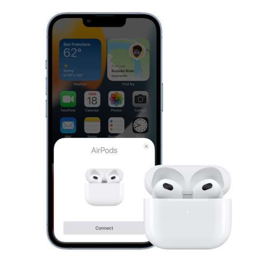 Buy Apple AirPods 3rd Generation Wireless Earphones with Lightning Case in [storefront]