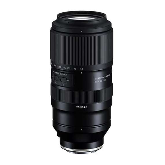 Buy Tamron 50-400mm f/4.5-6.3 Di III VC VXD Lens in [storefront]