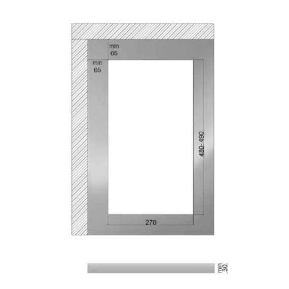 Buy Mika MVCH321TC  30cm Glass Vitro Ceramic Hob in [storefront]