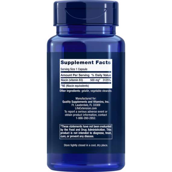 Buy Life Extension 500mg Vitamin B3 Niacin 100 Capsules in Kenya