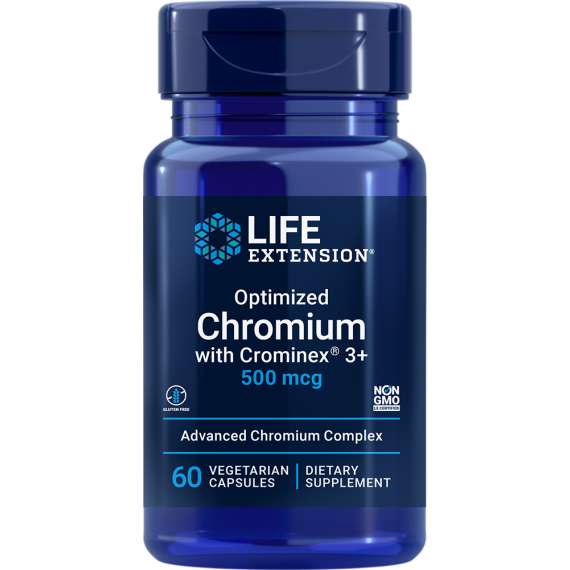 Buy Life Extension 500mcg Optimized Chromium 60Capsules Supplement in [storefront]