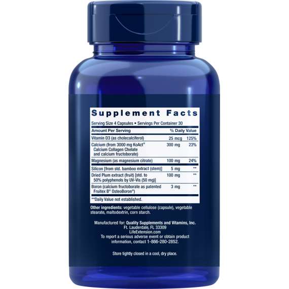 Buy Life Extension Bone Strength Collagen Formula 120 Capsules Supplement in [storefront]