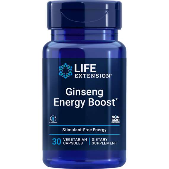 Buy Life Extension Ginseng Energy Boost 30 Capsules in [storefront]