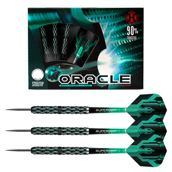 Buy Harrows Oracle 90% Tungsten Steel Tip Darts in [storefront]