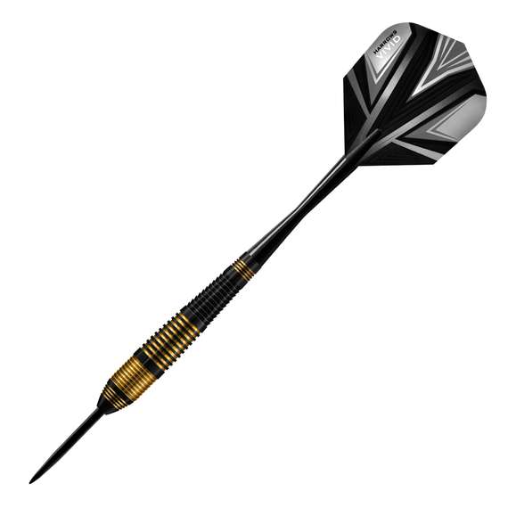 Buy Harrows Vivid Black Brass Steel Tip Darts in [storefront]
