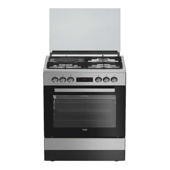 Buy Beko FSM63330DXDSL 3 Gas 1 Electric Cooker in [storefront]