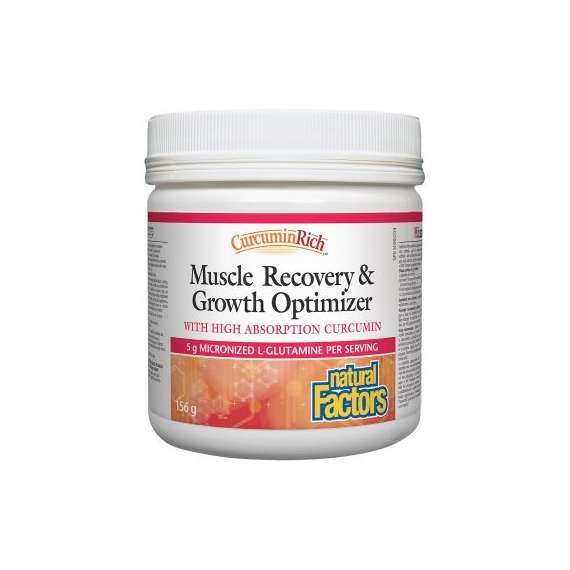 Buy Natural Factors 156g Muscle Recovery and Growth Optimizer Powder in [storefront]