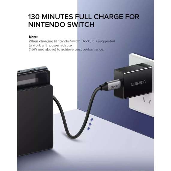 Buy UGREEN Type-C Male to Male 3A USB Cable in [storefront]