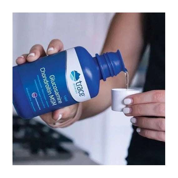 Buy Trace Minerals 473ml Glucosamine Chondroitin and MSM Liquid Supplement in [storefront]
