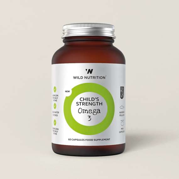 Buy Wild Nutrition General Living Child's Strength Omega 3 60 Capsules in [storefront]