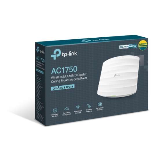 Buy TP-Link TL-EAP245 AC1750 Wireless MU-MIMO Gigabit Ceiling Mount Access in [storefront]