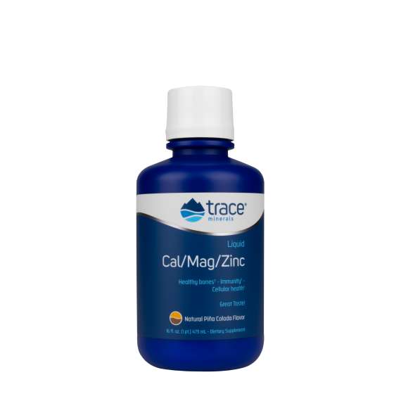 Buy Trace Minerals 473ml CalMagZinc Liquid Supplement in [storefront]