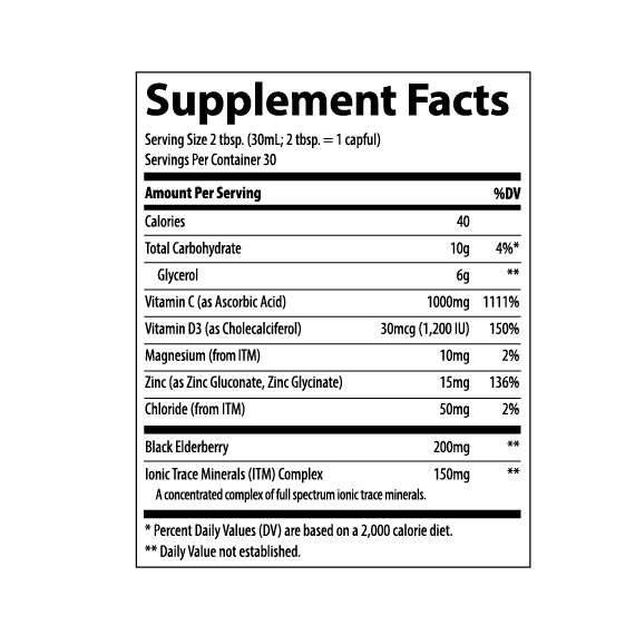 Buy Trace Minerals 887ml Liquid Immunity+ Supplement in [storefront]