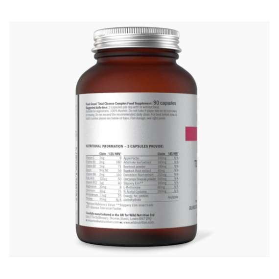 Buy Wild Nutrition Bespoke Woman Food-Grown Total Cleanse Complex 90 Capsules in [storefront]