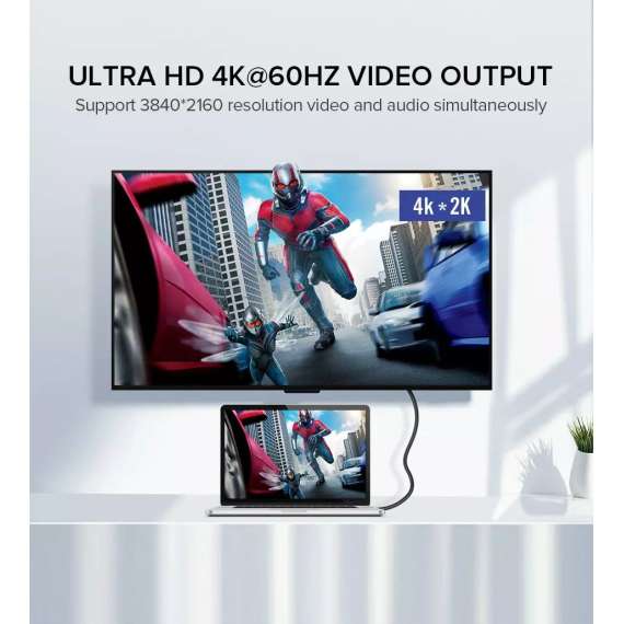 Buy UGREEN Type-C Male to Male 3A USB Cable in [storefront]