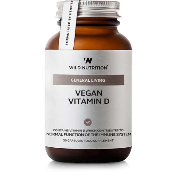 Buy Wild Nutrition General Living Vegan Vitamin D 30 Capsules in [storefront]