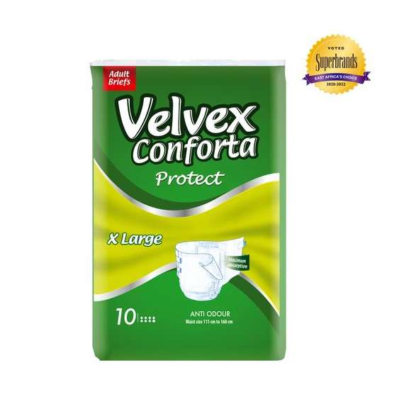 Buy Velvex Conforta Extra Large Four Pack Adult Diapers in [storefront]
