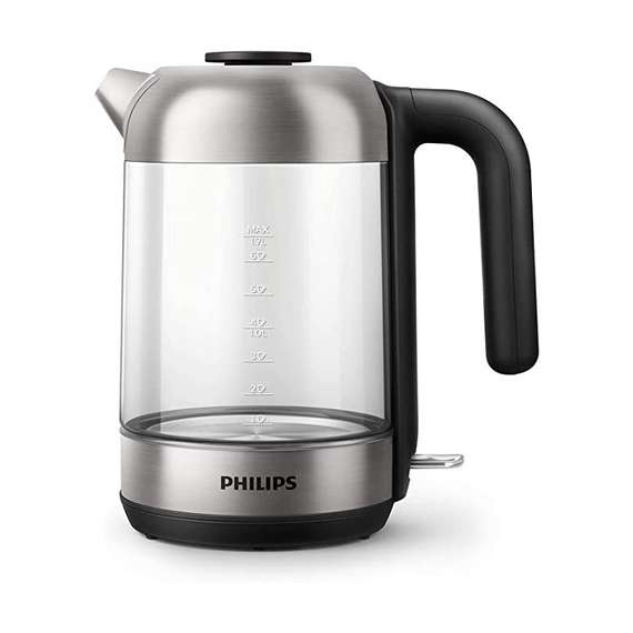 Buy Philips HD9339 Metal and Glass Kettle in [storefront]