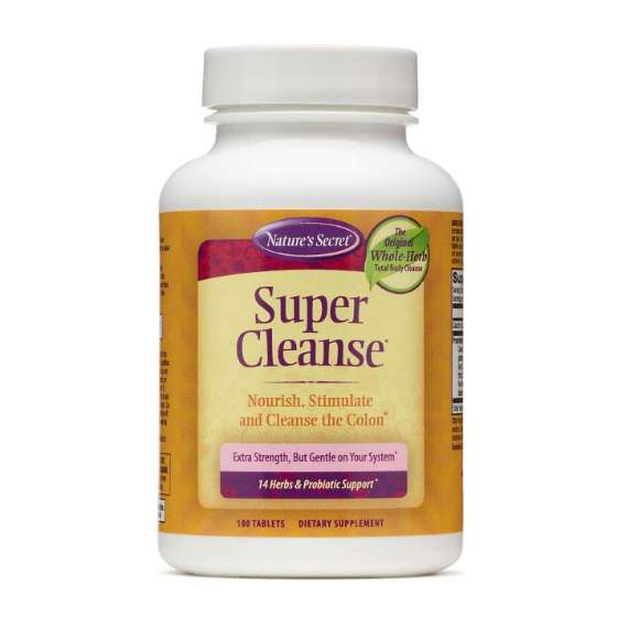 Buy Nature's Secret Super Cleanse 100 Tablets Supplement in [storefront]