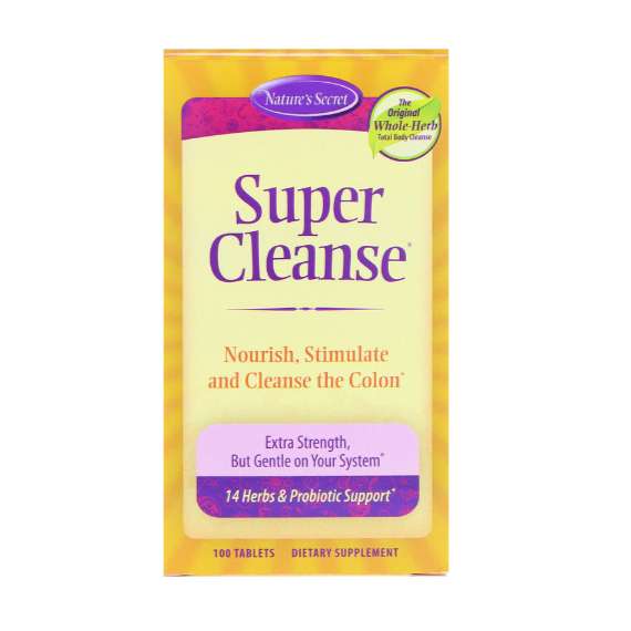 Buy Nature's Secret Super Cleanse 100 Tablets Supplement in [storefront]
