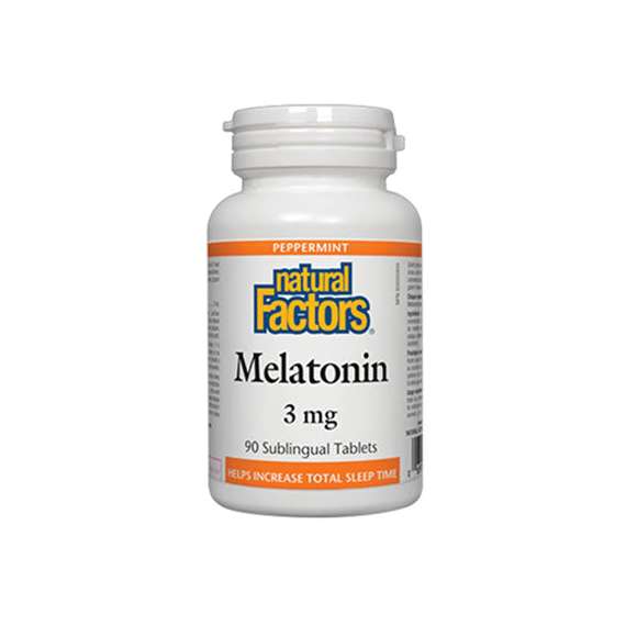 Buy Natural Factors 3mg Melatonin 90 Sublingual Tablets in [storefront]