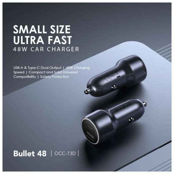Buy Oraimo Bullet 48 48W Fast Charging Car Charger in [storefront]