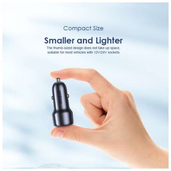 Buy Oraimo Bullet 48 48W Fast Charging Car Charger in [storefront]