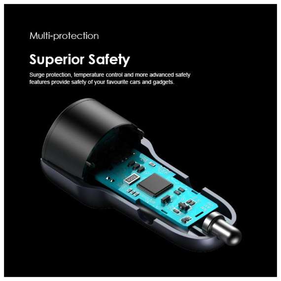 Buy Oraimo Bullet 48 48W Fast Charging Car Charger in [storefront]