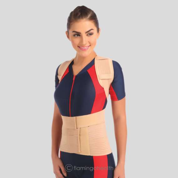 Buy Flamingo OC2363 Compact Spinal Brace, Size: Small in [storefront]